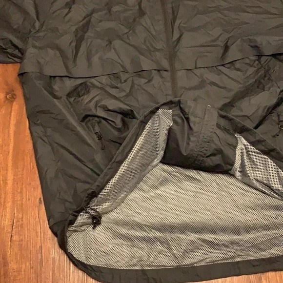 Champion Packable Windbreaker Jacket Ebony Black XXL - Picture 10 of 10